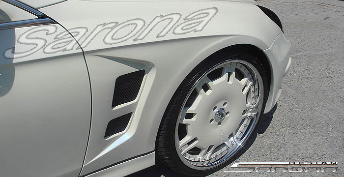 Custom Mercedes CLS Fenders  Sedan (2005 - 2011) - $890.00 (Manufacturer Sarona, Part #MB-011-FD)